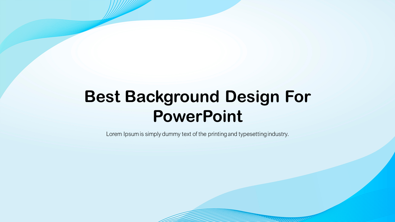 Best Background Design For PowerPoint